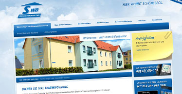 Website SWB Schönebeck
